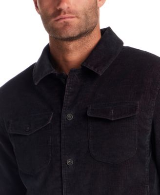 Men's Two-Tone Long-Sleeve Cord Jacket