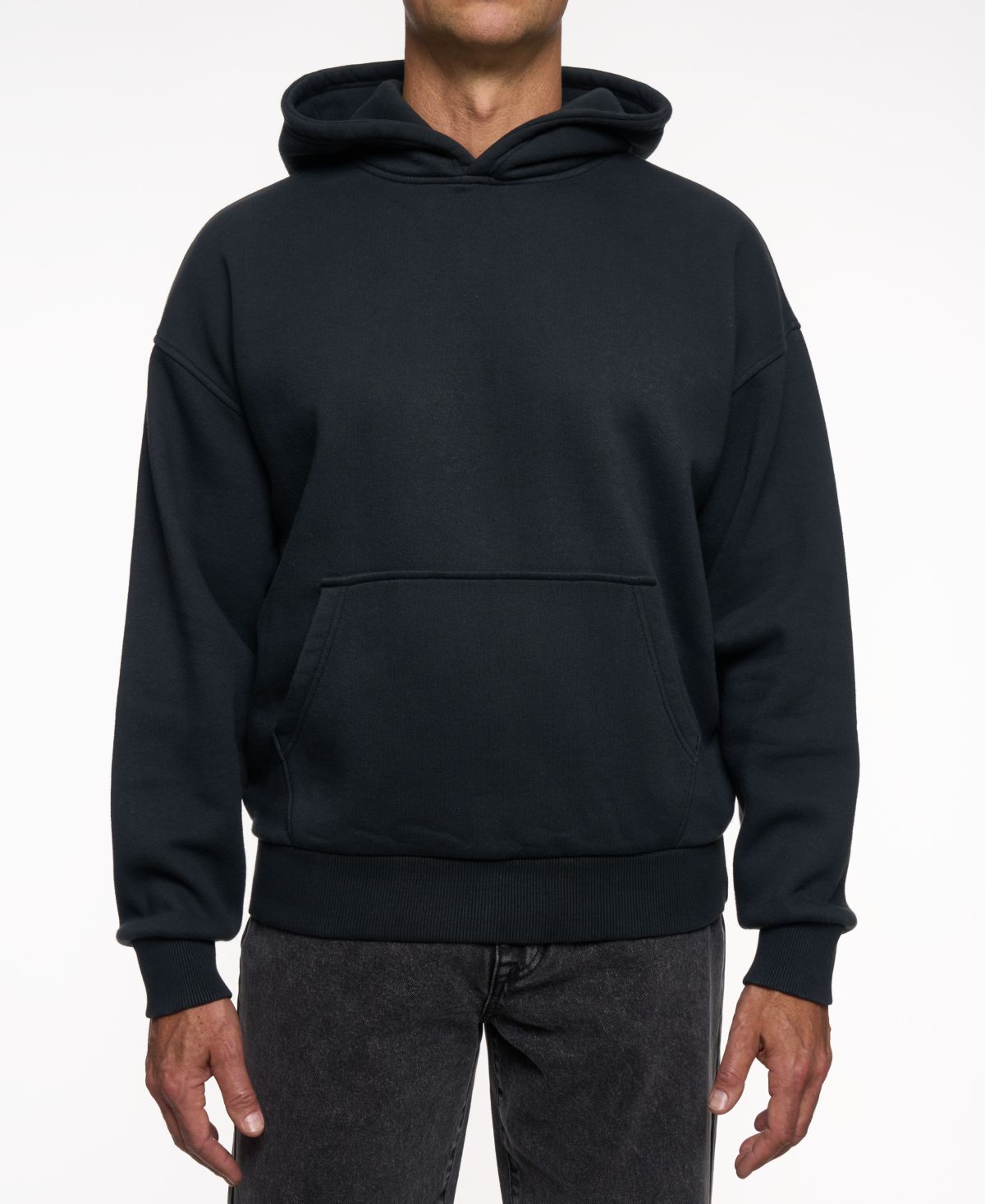 Мужская толстовка с капюшоном свободного кроя