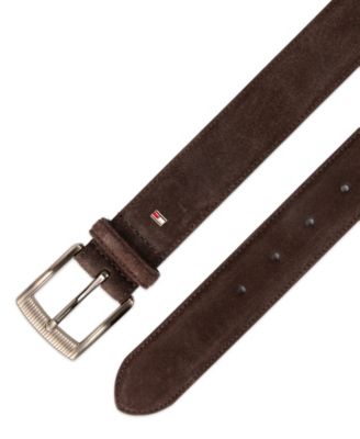 Men's Casual Logo Detail Belt