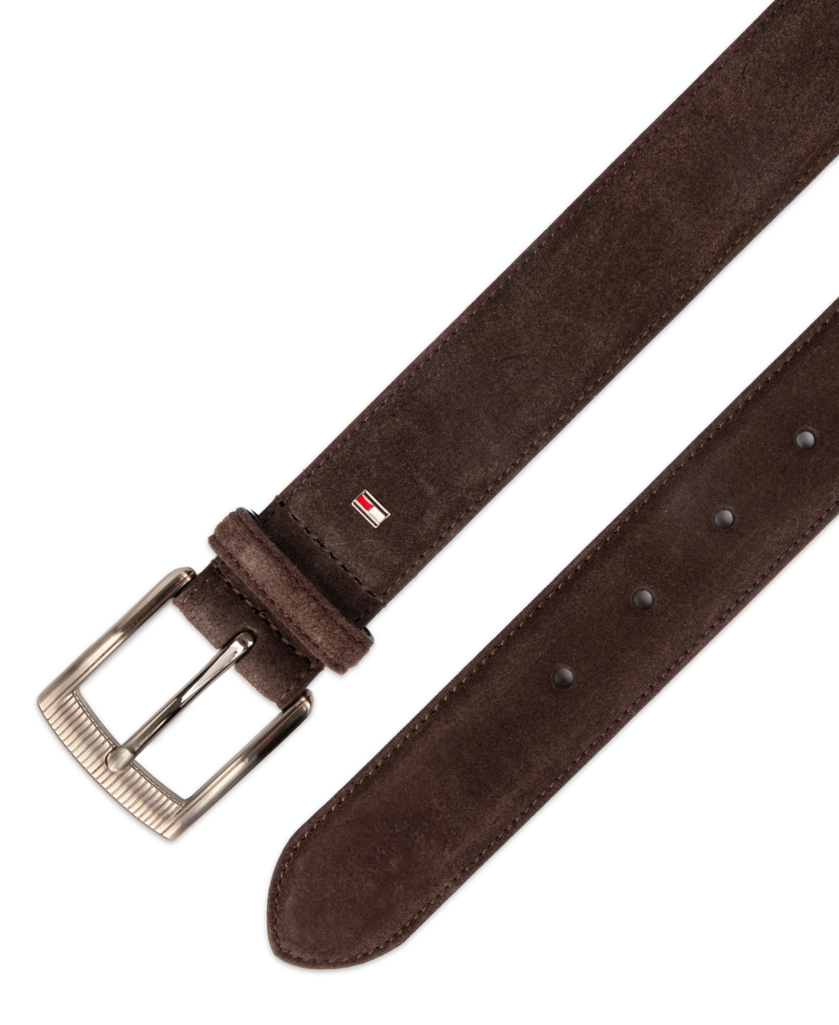 Tommy Hilfiger Men's Casual Logo Detail Belt In Brown
