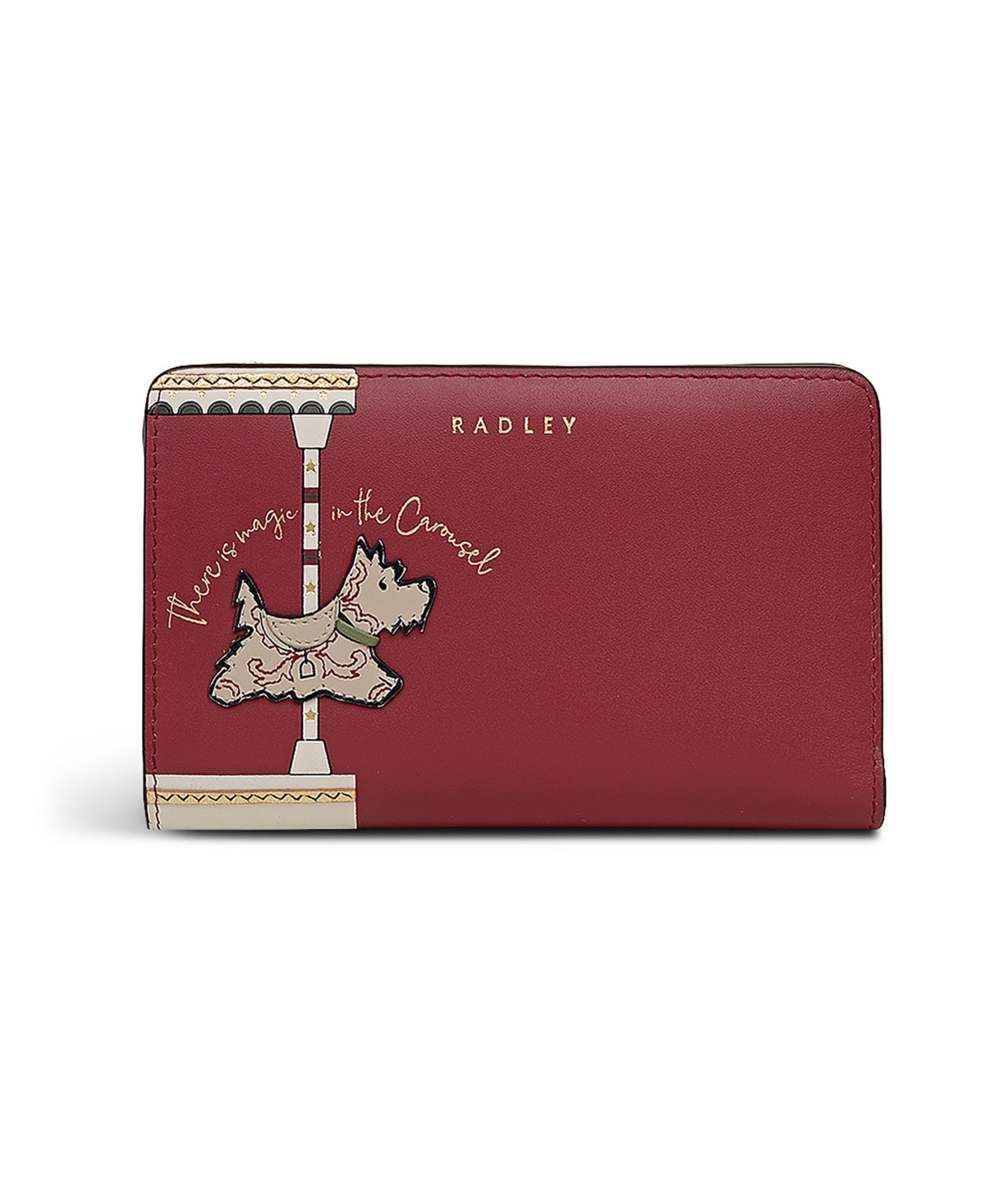 Radley London Magic Carousel Bifold Wallet In Red