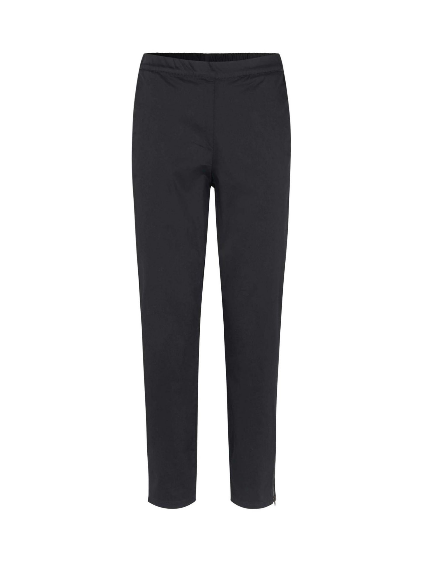 Женские брюки Masai Copenhagen MaPadme Elastic Waist Cropped, цвет: Чёрный — фото 5
