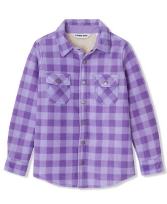 Girls Flannel Shacket