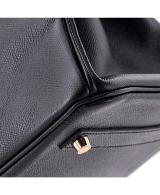  Birkin 35 Handbag Black Epsom with Gold Hardware