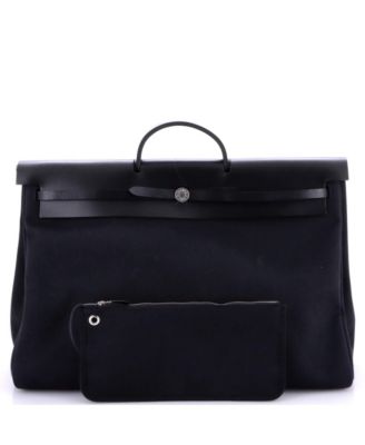 50 Herbag Zip Leather and Toile