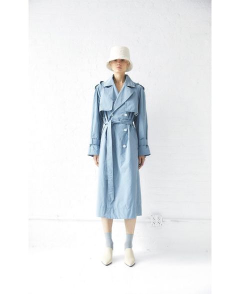 Женские куртки CAALO Women's Hooded Trench Coat