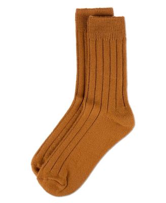 Women's Neutral Ribbed Knit Essential Boot Socks