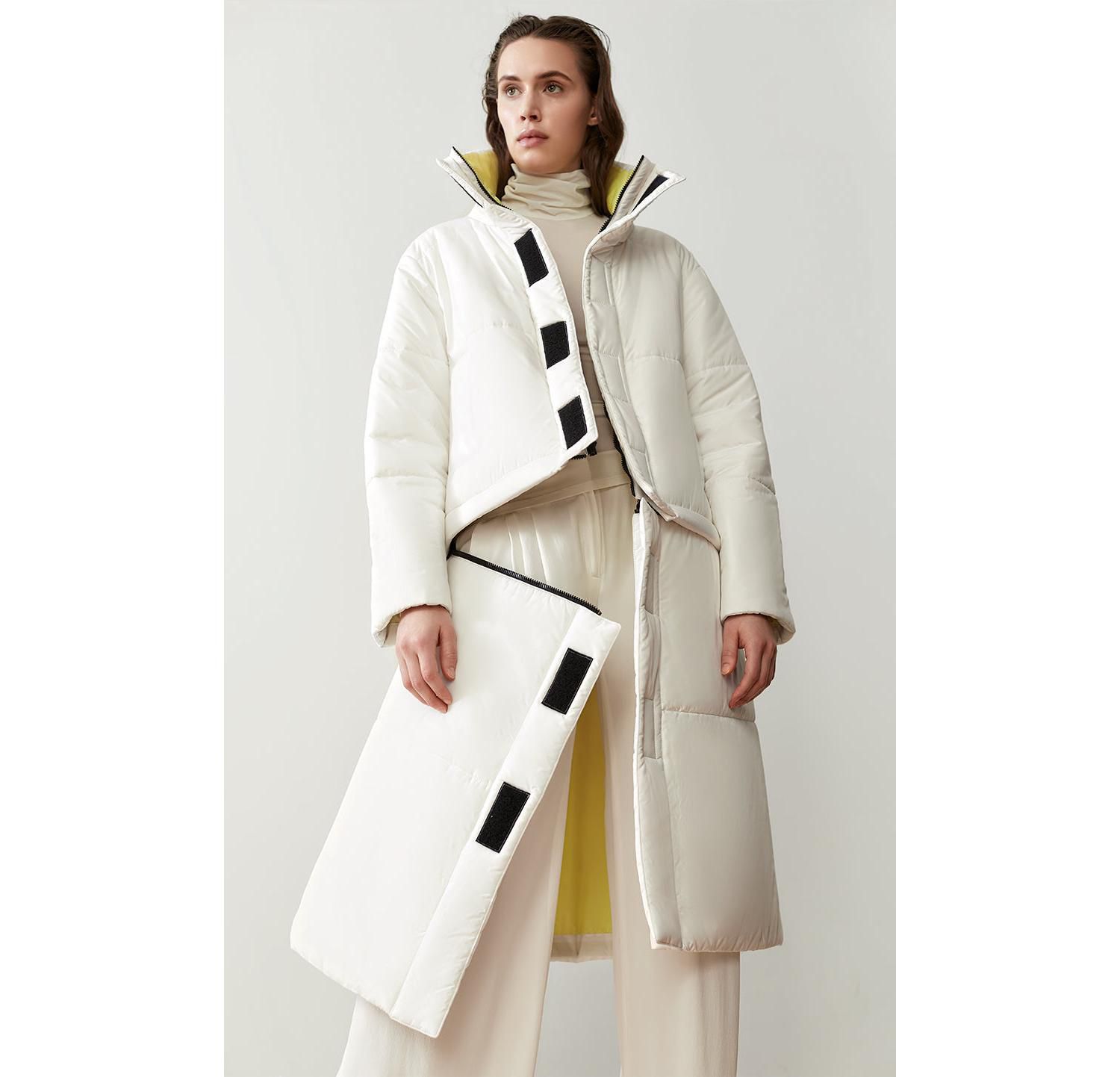 Women's Reversible Convertible Sustainable Down Coat