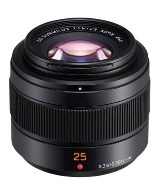 Lumix G Leica DG Summilux II 25mm f/1.4 Aspherical Lens for Micro 4/3 System - With Slik Sprint Pro III BH Travel Tripod
