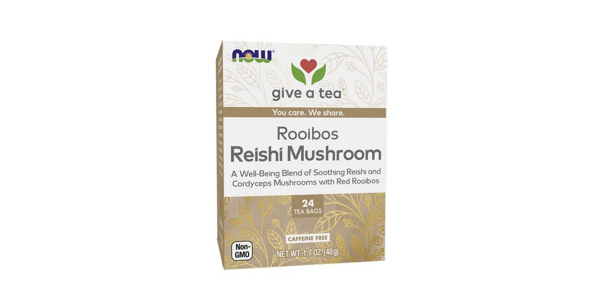 Now Foods Rooibos Reishi Mushroom Teas, 24 Bags