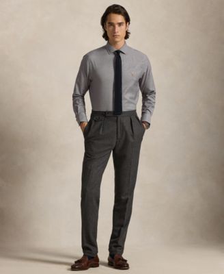 Men's Checkered Oxford Classic-Fit Dress Shirt