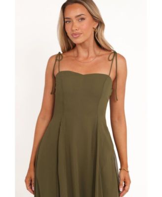 Women's Rayna Maxi Dress - Olive 14