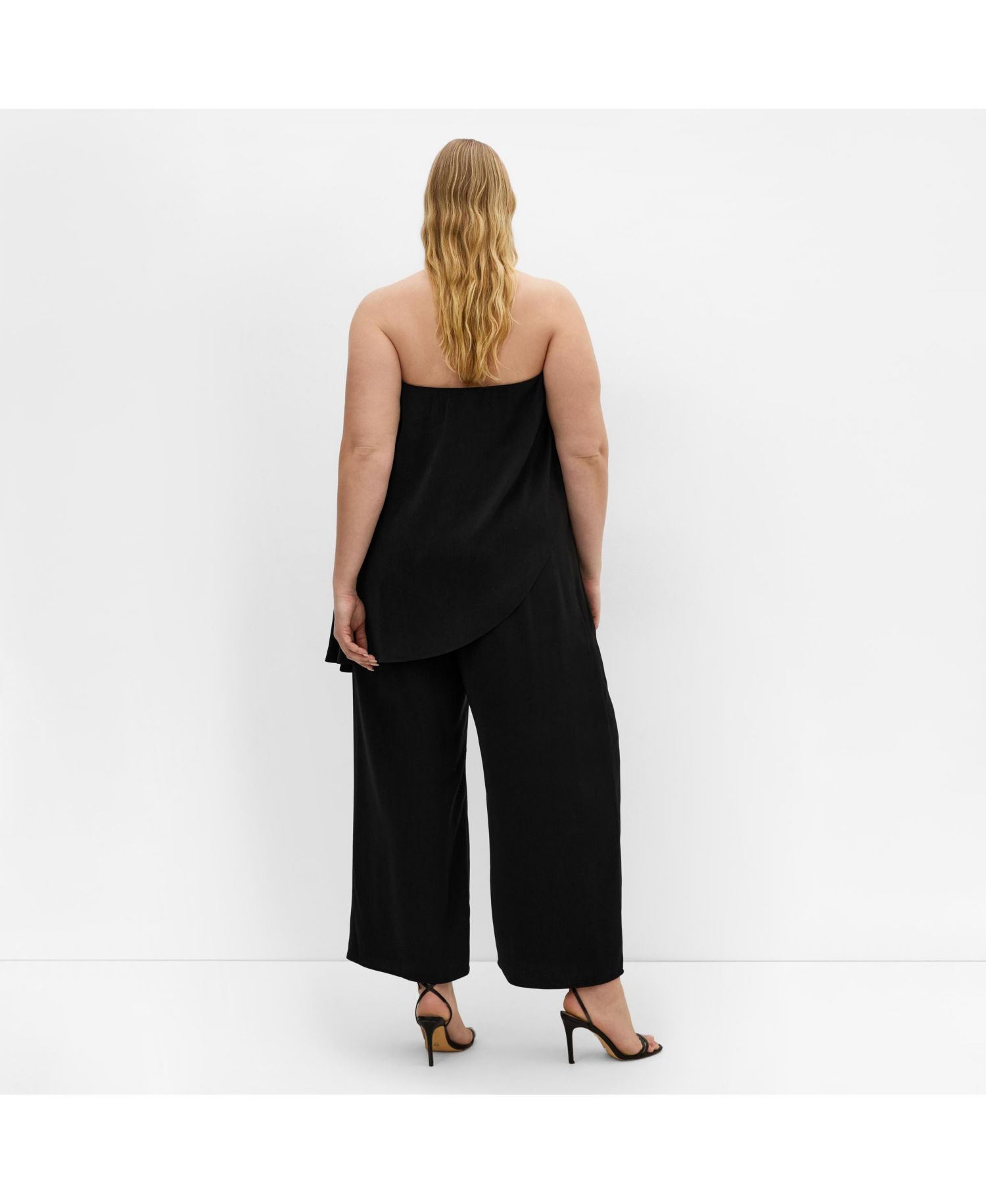 Plus Size Skylar Strapless Jumpsuit