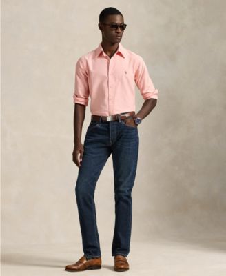 Men's Long-Sleeve Oxford Shirt