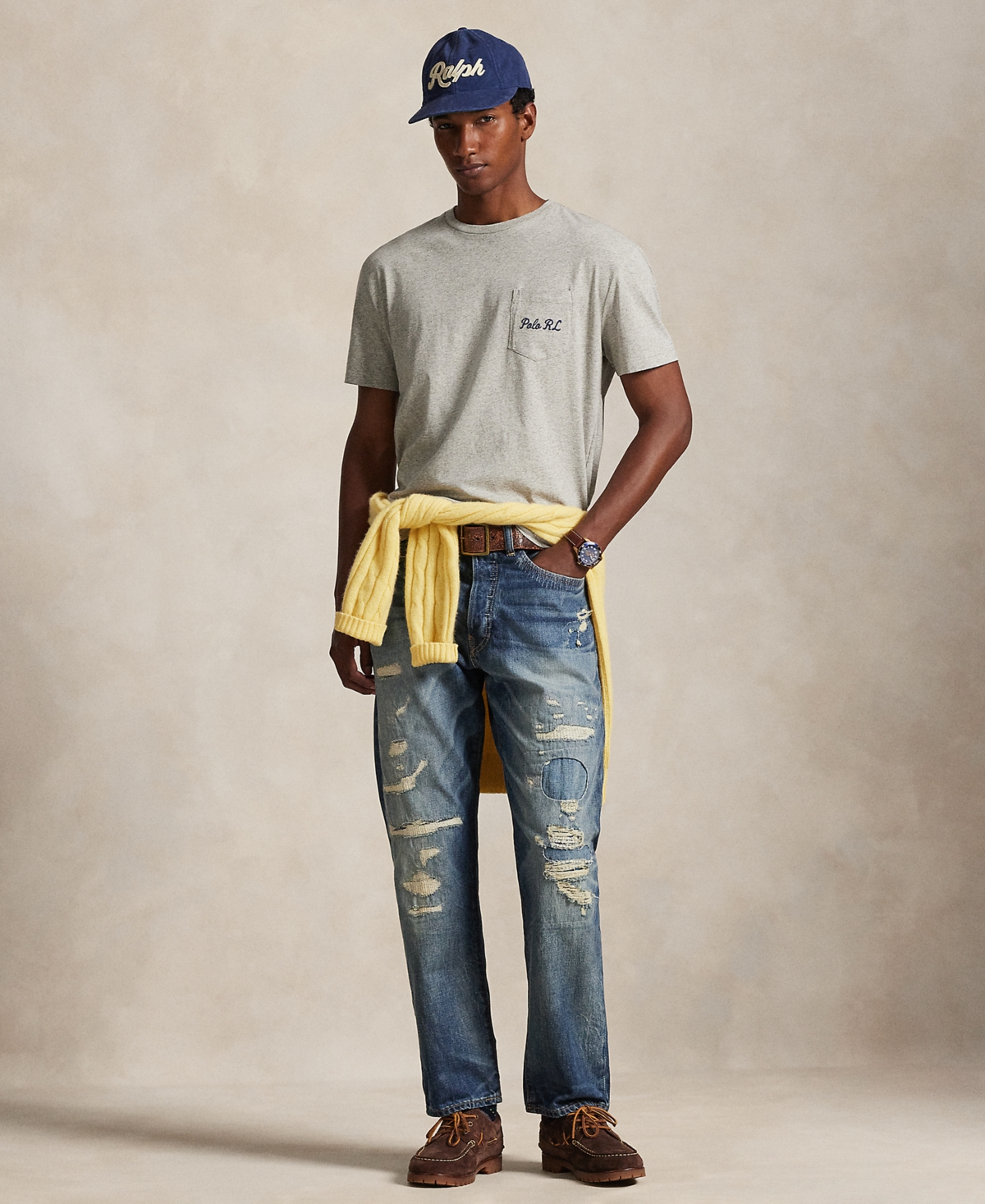 Polo Ralph Lauren Men's Short Sleeve Classic Fit Bear T-Shirt