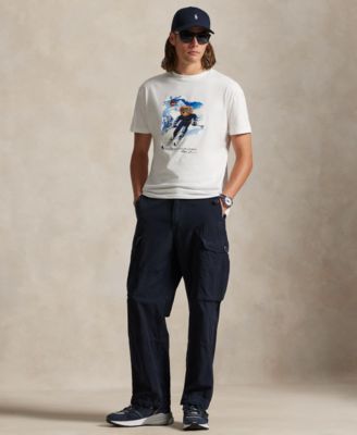 Men's Short Sleeve Polo Bear T-Shirt