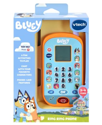 VTech Bluey Ring Ring Phone Interactive Toy