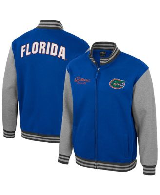 Colosseum - Men's Royal Florida Gators Ambi-Turner Full-Zip Varsity Jacket