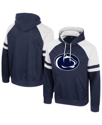 Colosseum - Men's Navy Penn State Nittany Lions Todd Raglan Pullover Hoodie