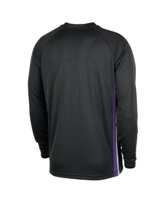Men's Black Sacramento Kings 2025/26 Authentic Pre-Game Legend Dri-FIT Long Sleeve Shooting T-Shirt