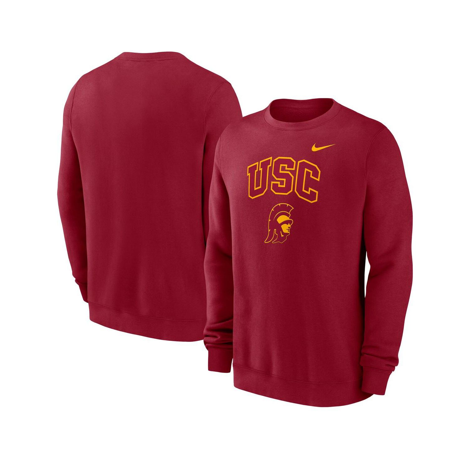 Men's Cardinal USC Trojans Arch Pullover Sweatshirt
