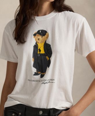 Women's Holiday Bear Crew Neck T-Shirt