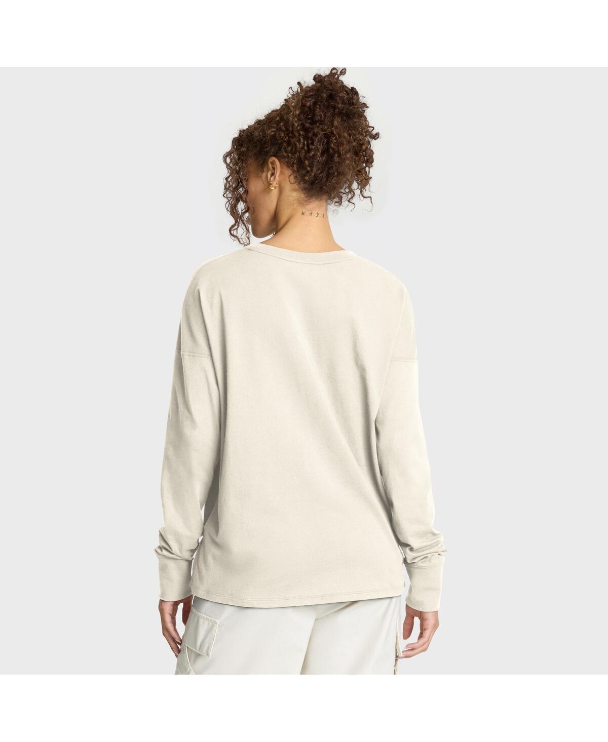 Fanatics Women's Cream Arizona Cardinals Dove Legacy Long Sleeve T-shirt In White