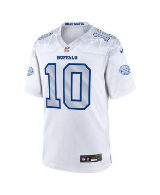 Men's Khalil Shakir White Buffalo Bills 2025 Rivalries Collection Game Jersey