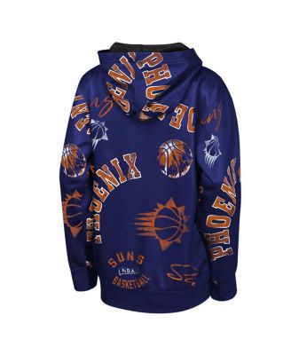 Big Boys and Girls Purple Phoenix Suns Moving Violation Hoodie