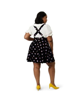 Plus Size Brionne Pinafore Skirt