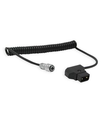 PowerBase Edge Lite 49Wh 14.8V Small Form Cine Base Battery Pack and 1.5A Single-Position D-Tap Charger With Coiled D-Tap to 2-Pin Cable