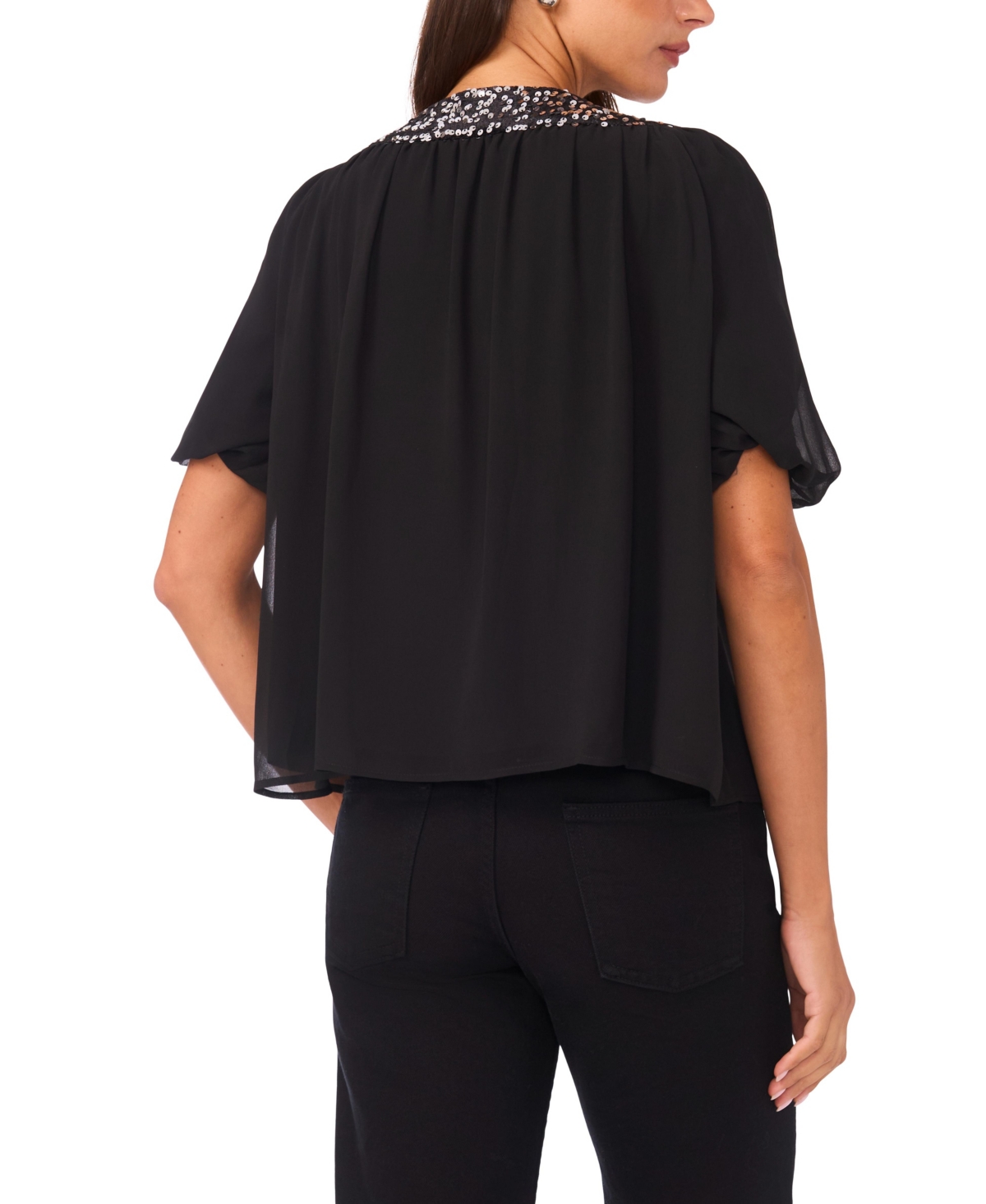 Vince Camuto Women's Square Neck Top
