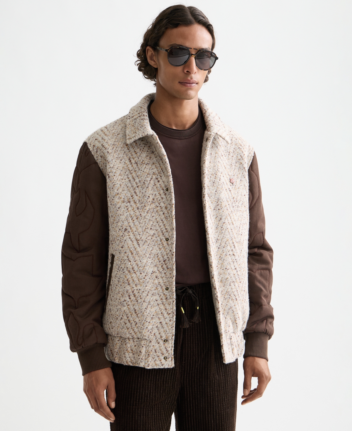 Scotch & Soda Men's Long Sleeves Varsity Jacket