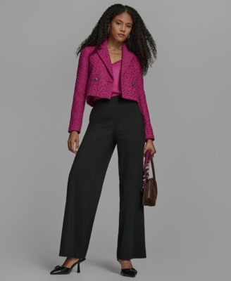 Women's Novelty Long Sleeve Cropped Jacket