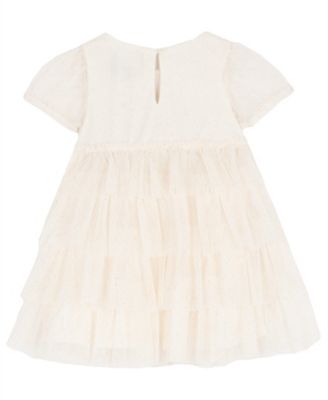 Baby Girls' Sparkle Tulle Dress and Panty, 2-Piece Set