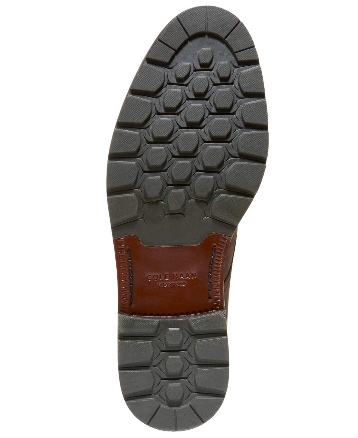 Cole Haan Roundhill Grand Chukka Boots Ch Dark Chocolate Nubuck In Brown