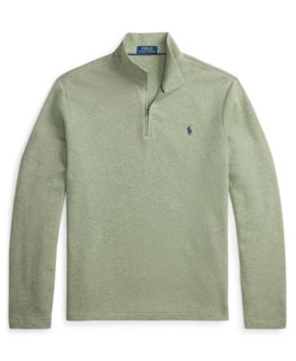 Men's Cotton-Blend Jacquard Pullover Sweatshirt