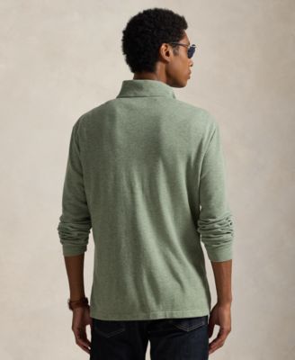 Men's Cotton-Blend Jacquard Pullover Sweatshirt