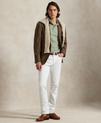 Men’s Slim-Fit Soft Cotton Polo Shirt