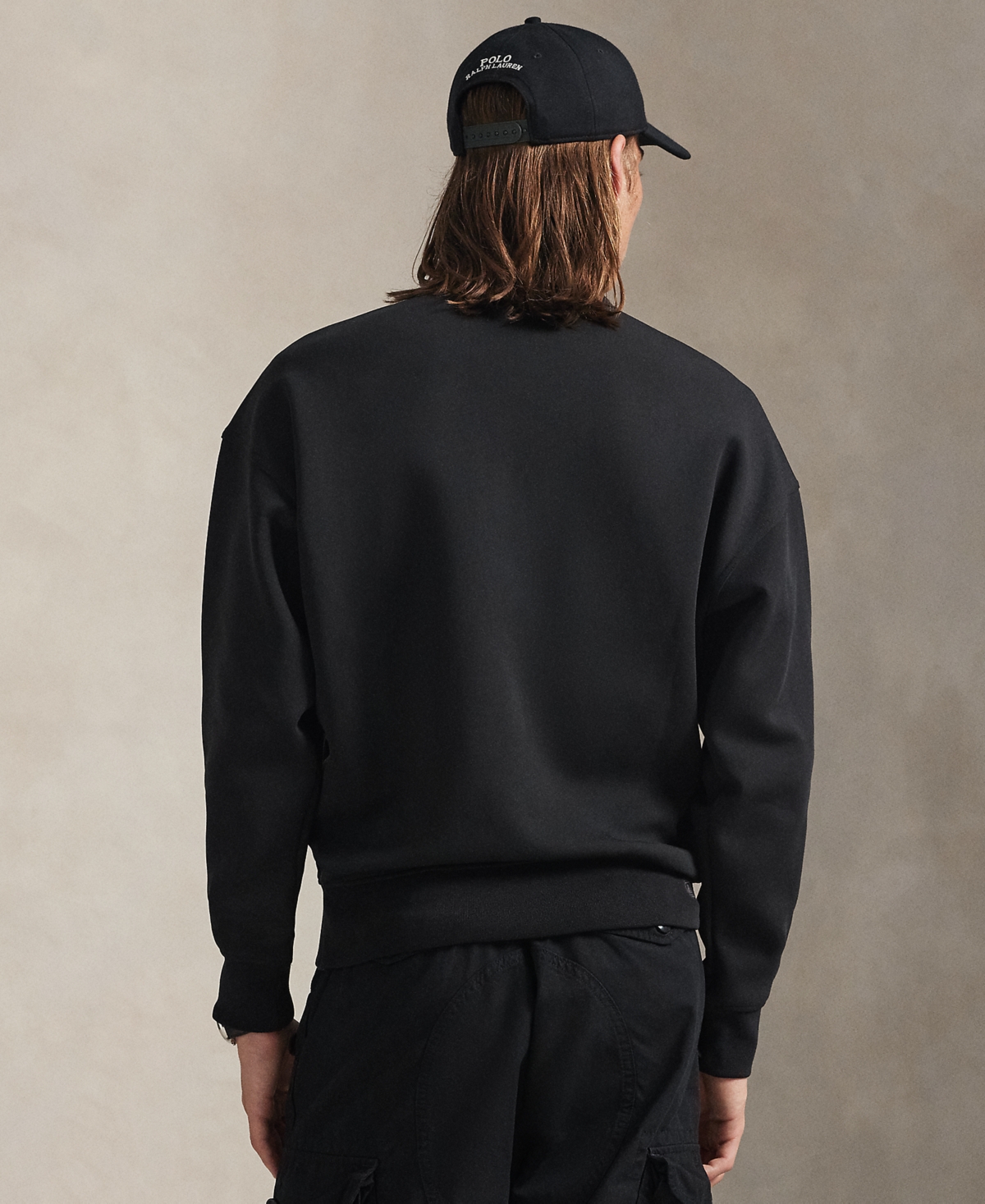 Polo Ralph Lauren Men's Relaxed Fit Sweatshirt In Black