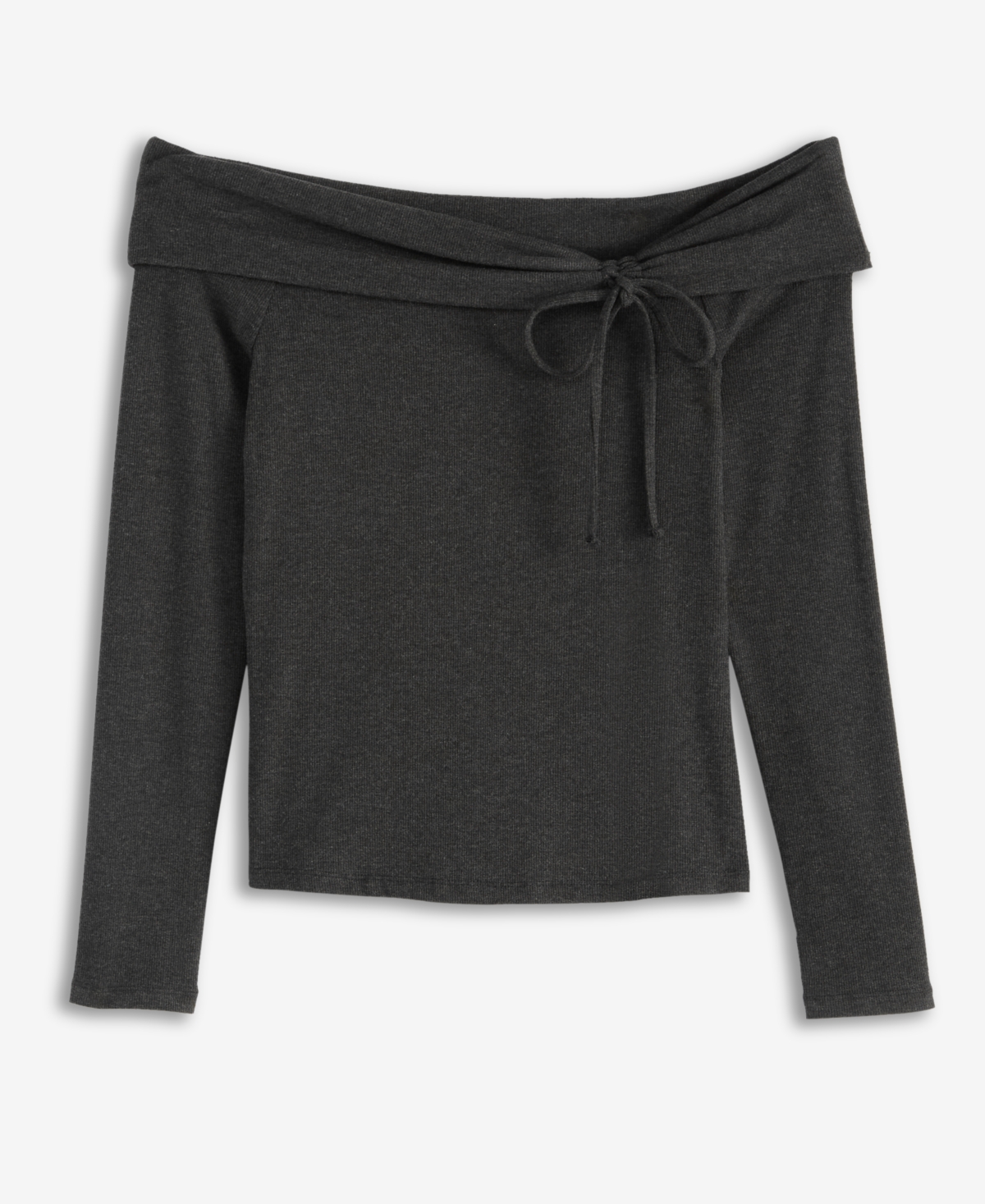 I.n.c. International Concepts Petite Off-The-Shoulder Long-Sleeve Top, Macy's Exclusive