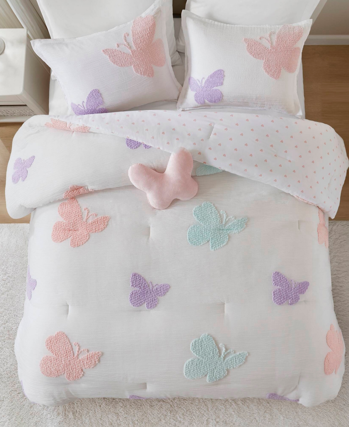 Intelligent Design Rio Textured 4-pc. Comforter Set, Full/queen In Multi