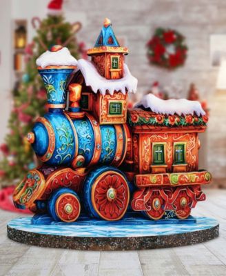 Winter Express Train Centerpiece