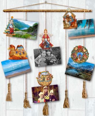 Nativity Wooden Clip-on Ornaments, Set of 6