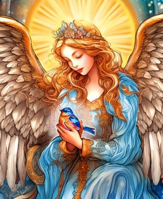 Guardian Angel of Serenity Holiday D&eacute;cor