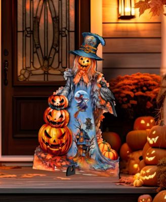 Pumpkin Scarecrow Outdoor D&eacute;cor