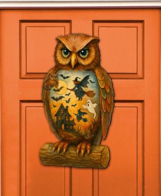 Halloween Owl Holiday Door D&eacute;cor