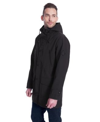 Men's Banks | Hooded Drawstring Raincoat