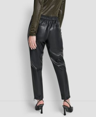 Women's Zipper Detail Pull-On Pant