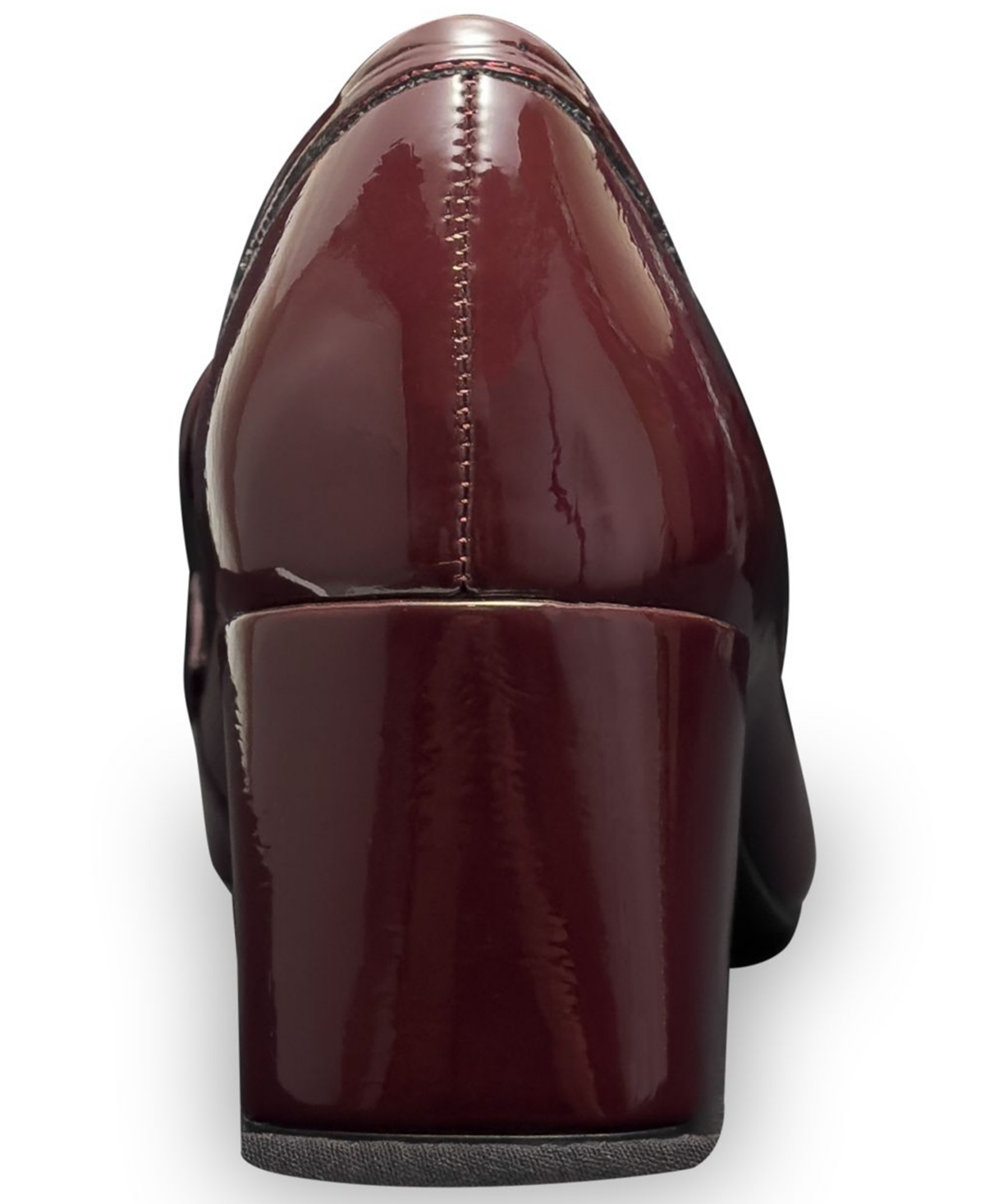 Aerosoles Izell Square Toe Pump In Burgundy
